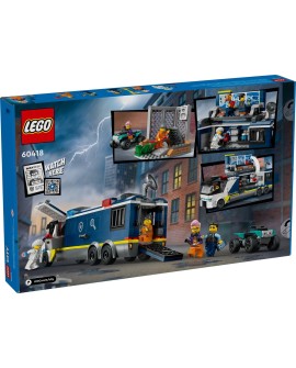 LEGO CITY 60418 POLICYJNA CIĘŻARÓWKA Z LABORATORIUM KRYMINALNYM