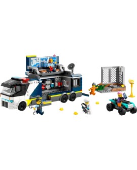 LEGO CITY 60418 POLICYJNA CIĘŻARÓWKA Z LABORATORIUM KRYMINALNYM