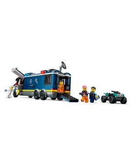 LEGO CITY 60418 POLICYJNA CIĘŻARÓWKA Z LABORATORIUM KRYMINALNYM