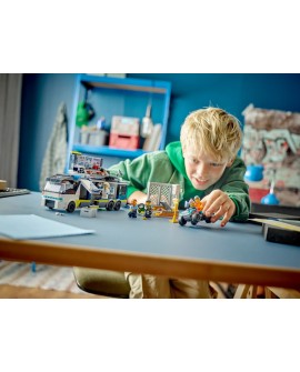LEGO CITY 60418 POLICYJNA CIĘŻARÓWKA Z LABORATORIUM KRYMINALNYM