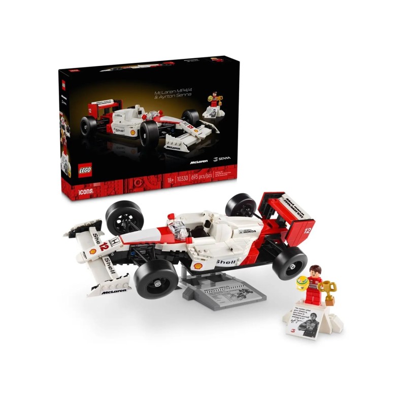 LEGO ICONS 10330 McLaren MP4/4 i Ayrton Senna