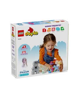 LEGO DUPLO 10418 Elza i Bruni w Zaczarowanym Lesie