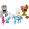 LEGO DUPLO 10418 Elza i Bruni w Zaczarowanym Lesie