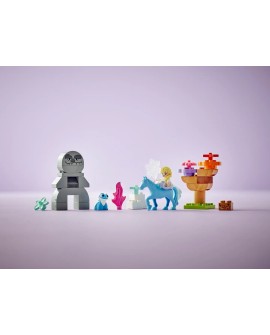 LEGO DUPLO 10418 Elza i Bruni w Zaczarowanym Lesie