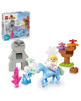 LEGO DUPLO 10418 Elza i Bruni w Zaczarowanym Lesie