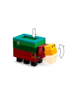 Klocki LEGO MINECRAFT 21260 Wiśniowy ogród