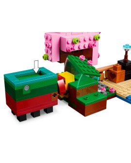 Klocki LEGO MINECRAFT 21260 Wiśniowy ogród