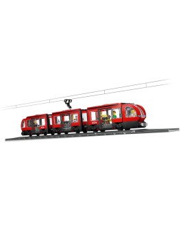 LEGO CITY 60423 Tramwaj miejski ze stacją
