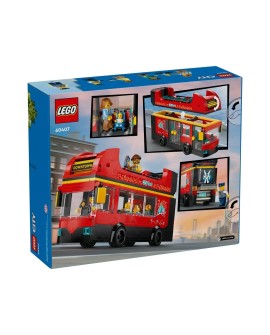 LEGO CITY 60407 Czerwony, piętrowy autokar