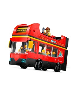 LEGO CITY 60407 Czerwony, piętrowy autokar