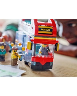 LEGO CITY 60407 Czerwony, piętrowy autokar