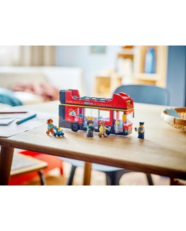 LEGO CITY 60407 Czerwony, piętrowy autokar