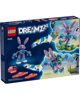 LEGO DREAMZZZ 71490 Izzie i gamerski Bunchu