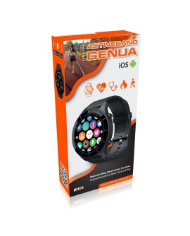 MEDIA-TECH SMARTBAND GENUA, FUNKCJA DZWONIENIA BLUETOOTH, POMAIAR CIŚNIENIA KRWI, PULSU I INNYCH PARAMETRÓW MT870
