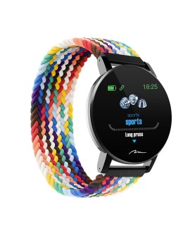 MEDIA-TECH SMARTBAND THAITI, MONITORING CIŚNIENIA KRWI, PULSU ORAZ INNYCH PARAMETRÓW, DWA PASKI NYLONOWE W ZESTAWIE MT871