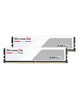 G.SKILL RIPJAWS S5 DDR5 2X48GB 5200MHZ CL40 XMP3 WHITE F5-5200J4040A48GX2-RS5W