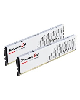 G.SKILL RIPJAWS S5 DDR5 2X48GB 5200MHZ CL40 XMP3 WHITE F5-5200J4040A48GX2-RS5W
