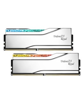 G.SKILL TRIDENT Z5 ROYAL RGB DDR5 2X16GB 6400MHZ CL30 SILVER F5-6400J3039G16GX2-TR5S
