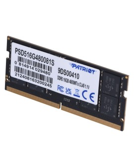 PATRIOT SIGNATURE SO-DIMM DDR5 16GB 4800MHz 1 Rank