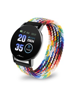 MEDIA-TECH SMARTBAND THAITI, MONITORING CIŚNIENIA KRWI, PULSU ORAZ INNYCH PARAMETRÓW, DWA PASKI NYLONOWE W ZESTAWIE MT871