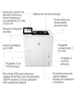 HP LaserJet Enterprise M612dn, Drukowanie, Drukowanie dwustronne