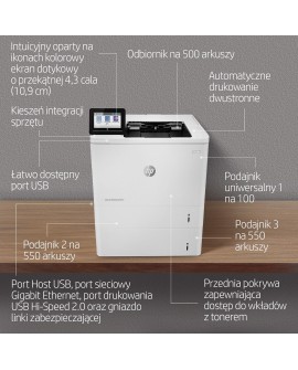 HP LaserJet Enterprise M612dn, Drukowanie, Drukowanie dwustronne