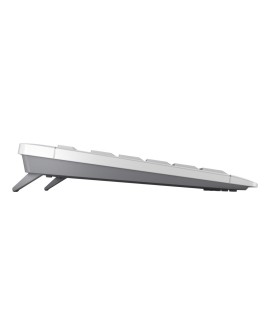 CHERRY JD-8550DE-0 klawiatura Dołączona myszka Dom/Biuro RF Wireless QWERTZ Niemiecki Biały