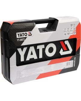 ZESTAW KLUCZY 128 elem. YT-38872 YATO