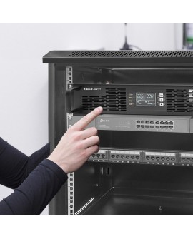 QOLTEC ZASILACZ AWARYJNY UPS DO RACK 1KVA | 1000W | POWER FACTOR 1.0 | LCD | EPO | USB | ON-LINE