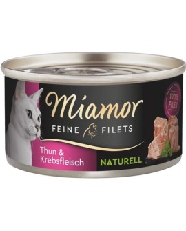 MIAMOR Feine Filets Naturelle tuńczyk i krab 80g