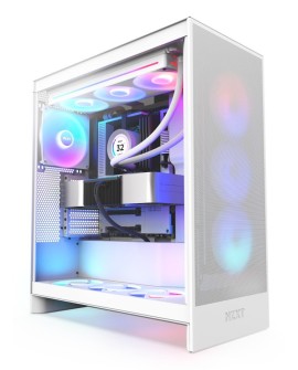 NZXT H7 Flow RGB Midi Tower Biały