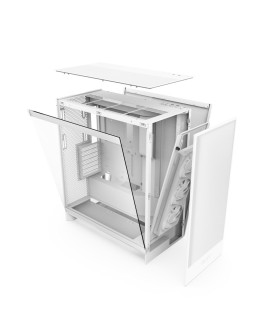 NZXT H7 Flow RGB Midi Tower Biały