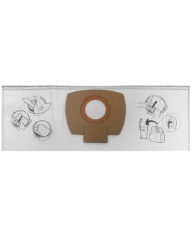 MAKITA WORKI FLIZELINOWE DO VC2512L/ VC2010L/VC2511 5szt