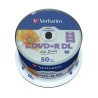 Płyta DVD+R 8.5GB 8X DOUBLE LAYER/WIDE PRINTABLE SURF 50ER SPIN