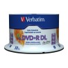 Płyta DVD+R 8.5GB 8X DOUBLE LAYER/WIDE PRINTABLE SURF 50ER SPIN