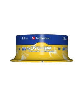 Płyta DVD+RW Verbatim 43489 (4,7GB 4x 10szt. Cake)