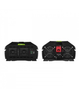 Green Cell INVGC12 adapter zasilający/ inwentor Automatyczna 3000 W Czarny