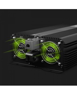Green Cell INVGC12 adapter zasilający/ inwentor Automatyczna 3000 W Czarny