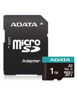 ADATA AUSDX1TUI3V30SA2-RA1 pamięć flash 1 TB MicroSDXC UHS-I Klasa 10