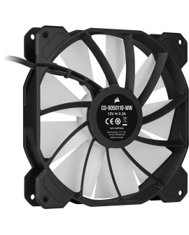 Corsair SP140 RGB ELITE Obudowa komputera Wentylator 14 cm Czarny 1 szt.