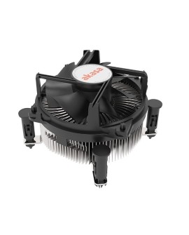 Akasa AK-CC6606BP01 system chłodzenia komputerów Procesor Radiator 9 cm Aluminium, Czarny 1 szt.