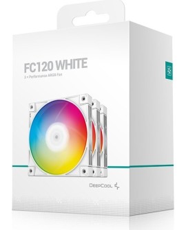 Wentylator DeepCool FC120 WHITE 3 in 1 (R-FC120-WHAMN3-G-1)