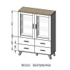 Zestaw LOTTA 2 (KOM1502D3S+ KOM1102D4S+WIT+ ŁAW110)