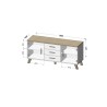 Zestaw LOTTA 2 (KOM1502D3S+ KOM1102D4S+WIT+ ŁAW110)