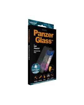 PANZERGLASS SZKŁO HARTOWANE Apple iPhone 11 | XR | Edge-to-Edge CZARNE DO ETUI