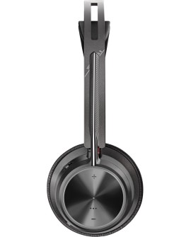 POLY Zestaw słuchawkowy Voyager Focus 2 USB-C-C + przejściówka USB-C/A Adapter + podstawka ładująca