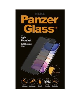 PANZERGLASS SZKŁO HARTOWANE Apple iPhone 11 | XR | Edge-to-Edge CZARNE DO ETUI