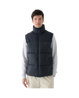 Kamizelka męska 4F M147 głęboka czerń 4FWAW24TVJAM147 20S 2XL
