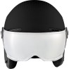 Kask narciarski ALPINA ARBER VISOR Q LITE BLACK 54-58 (WYPRZEDAŻ)