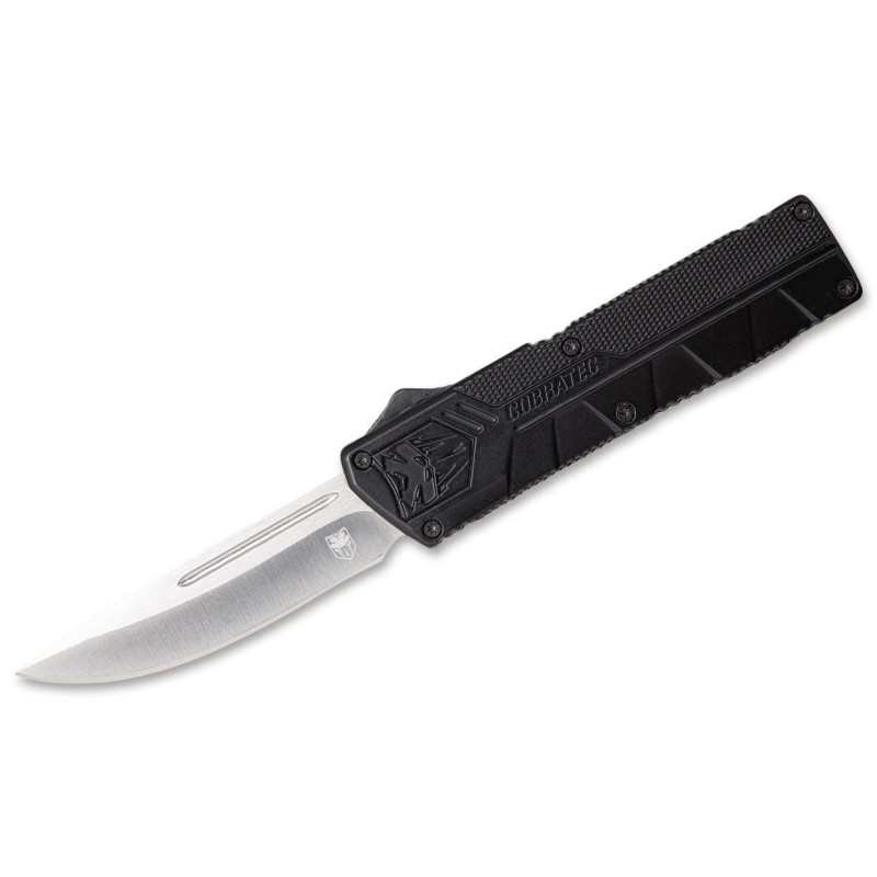 Nóż sprężynowy CobraTec D2 Lightweight OTF Black